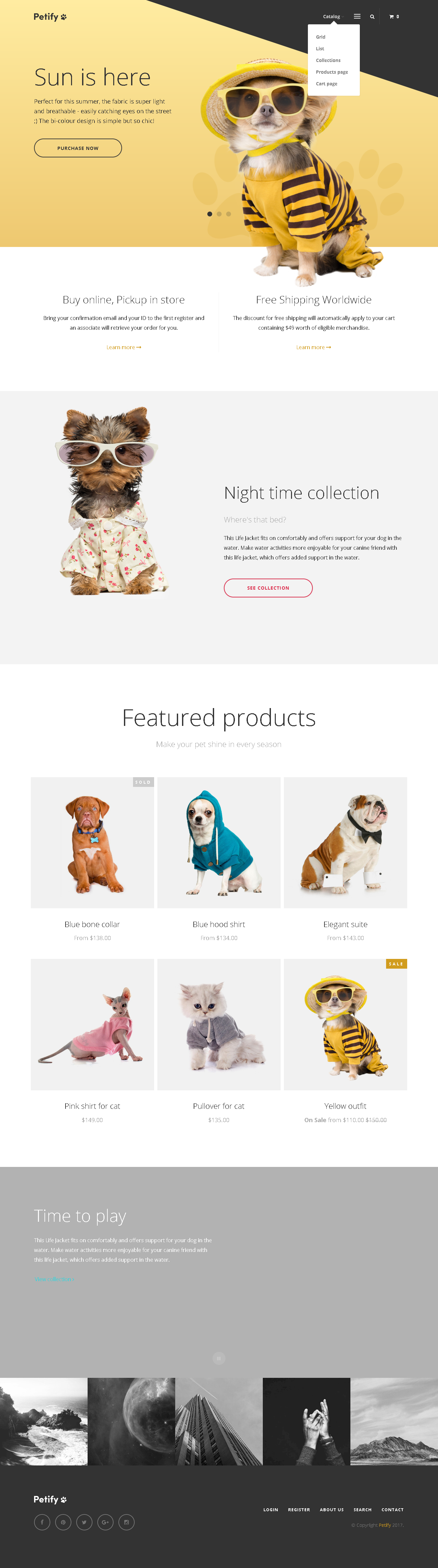 SHOPIFY THEME FOR PET SUPPLIES - Pet Care - Pet Service - Shopex - Responsive Shopify Theme