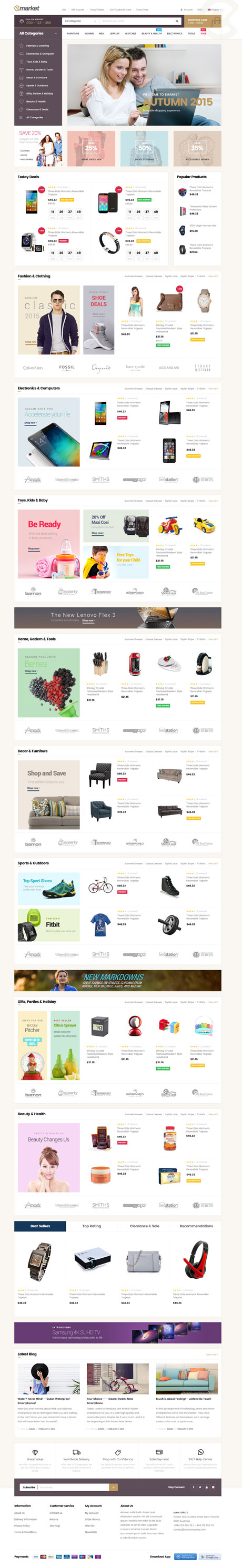 best Shopify Themes for Selling Digital Products - ST Emarket Shopify Theme