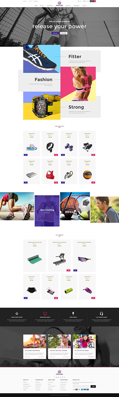 5 Best SHOPIFY Premium Themes Collection for SPORTS Store 2017 - Emercato- Multi-purpose Responsive Shopify Theme - Sectioned Drag & Drop Theme Builder