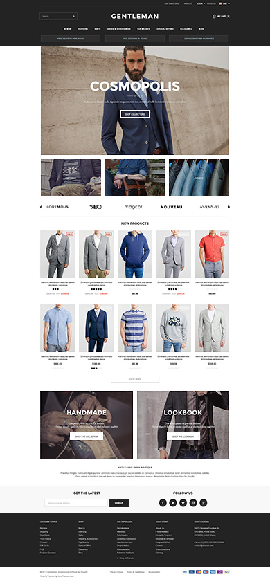 Best SHOPIFY Premium RESPONSIVE Themes Collection for Online Stores - Avenue - Responsive Shopify Theme