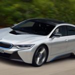 BMW i5 luxury electric car 4k hd wallpaper