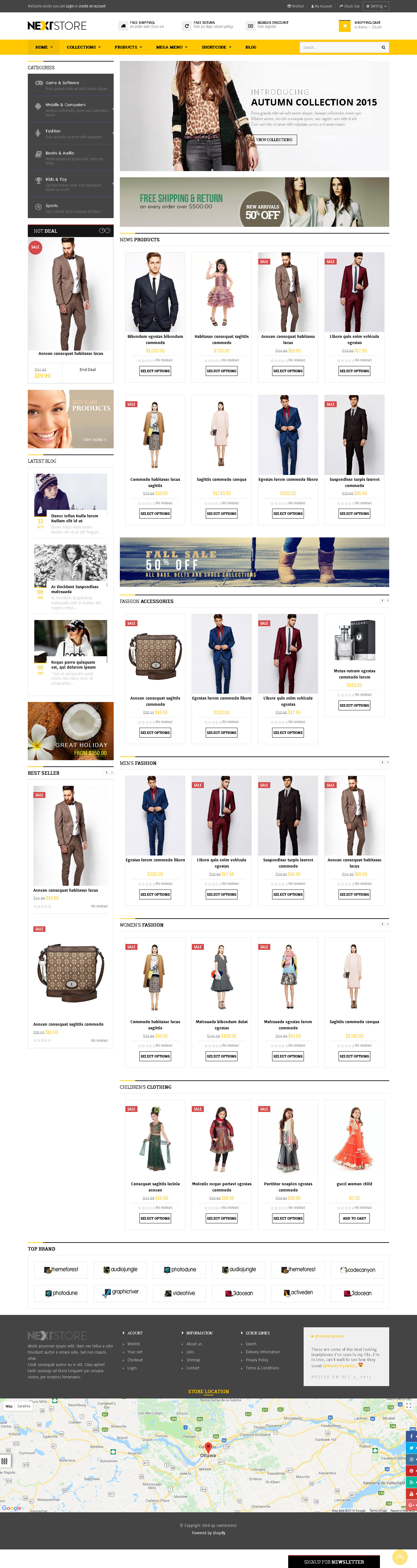 Top Shopify Theme For Large Inventory Fashion Store - Ap Next Store - Shopify Responsive Theme