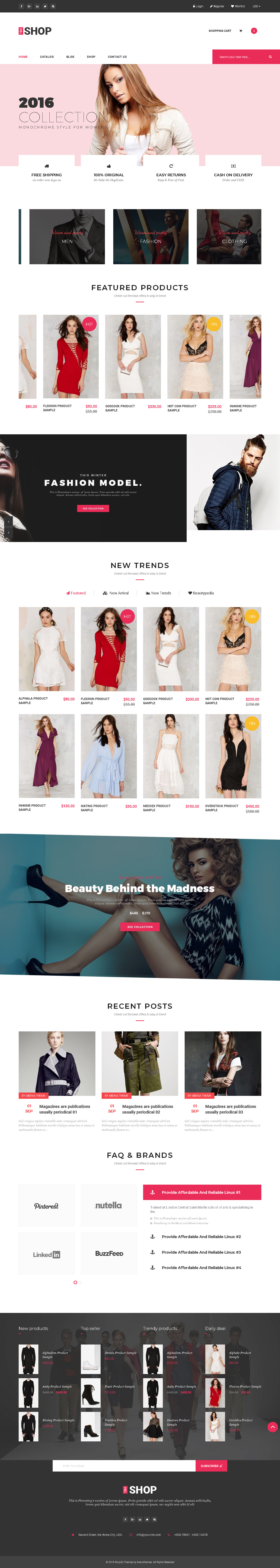 Top Shopify Theme For Large Inventory Fashion Store - Clothing & Fashion Responsive Shopify Theme - TheShop
