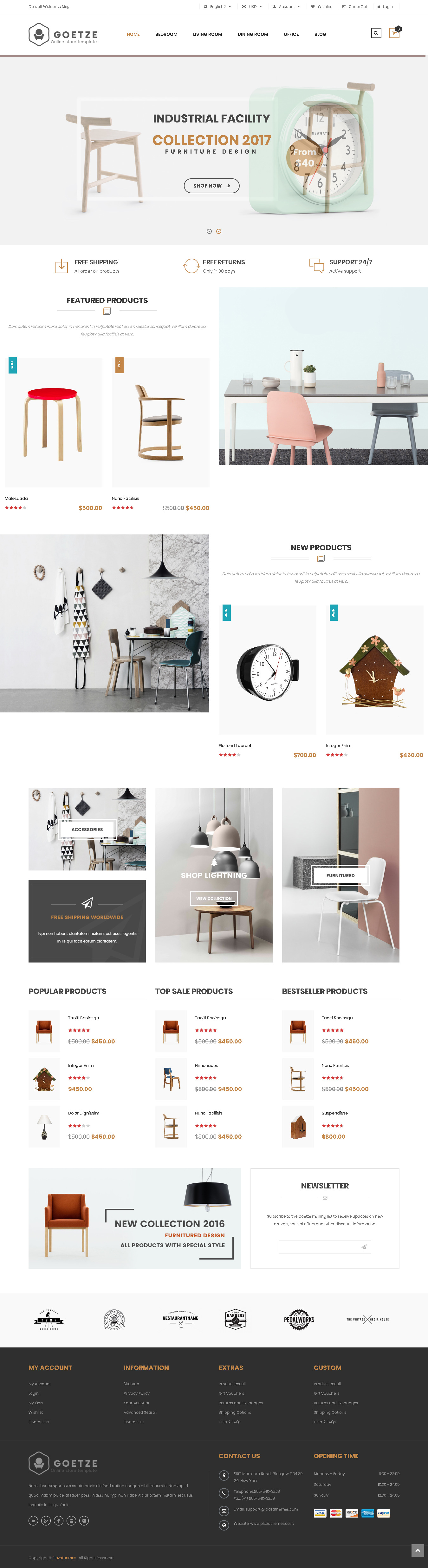 Top Magento Themes Collection for Single Product Store - Goetze - Multipurpose Responsive Magento Theme