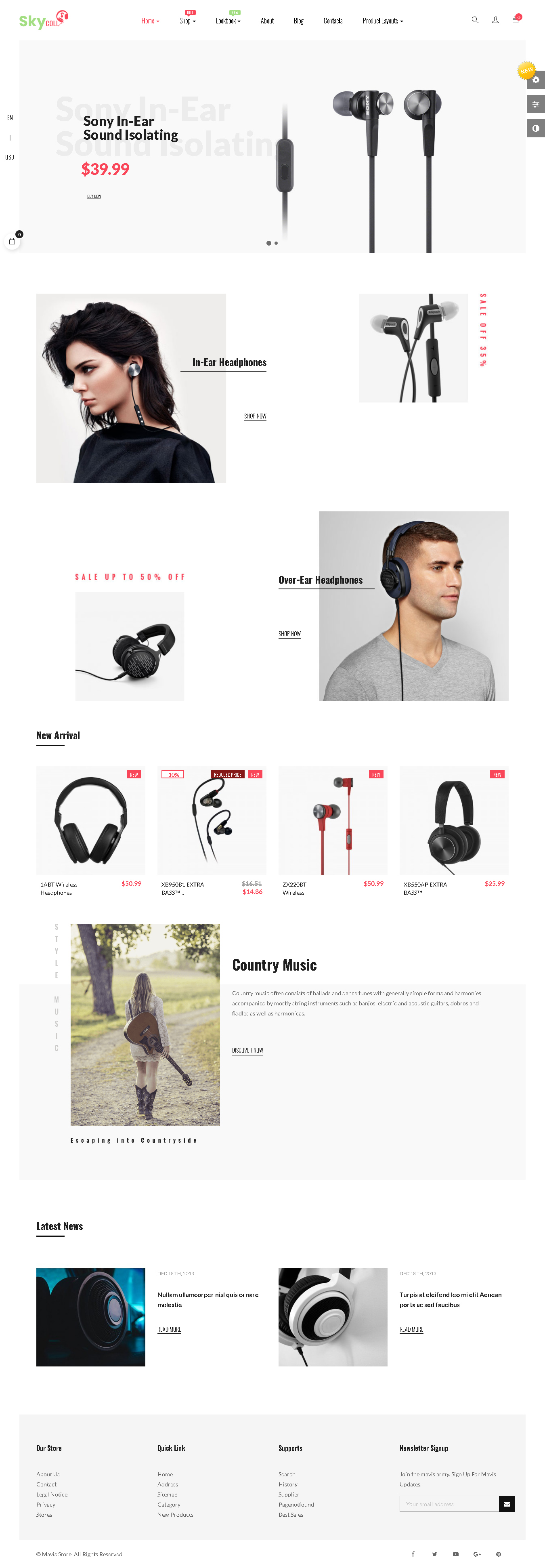 Leo Mavies Prestashop Theme - Top Pretashop single product store themes