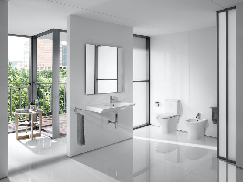 Premium Large open space modern bathroom decor ideas and design