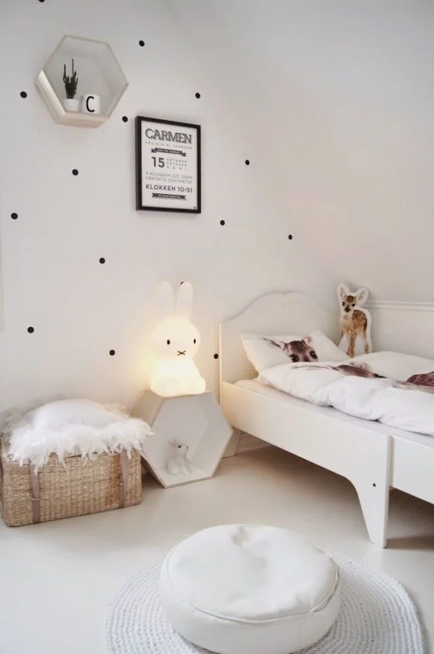 Simple white yet classy looking girls room decor ideas dolly light lamps merry decor walls ideas for girls bedroom