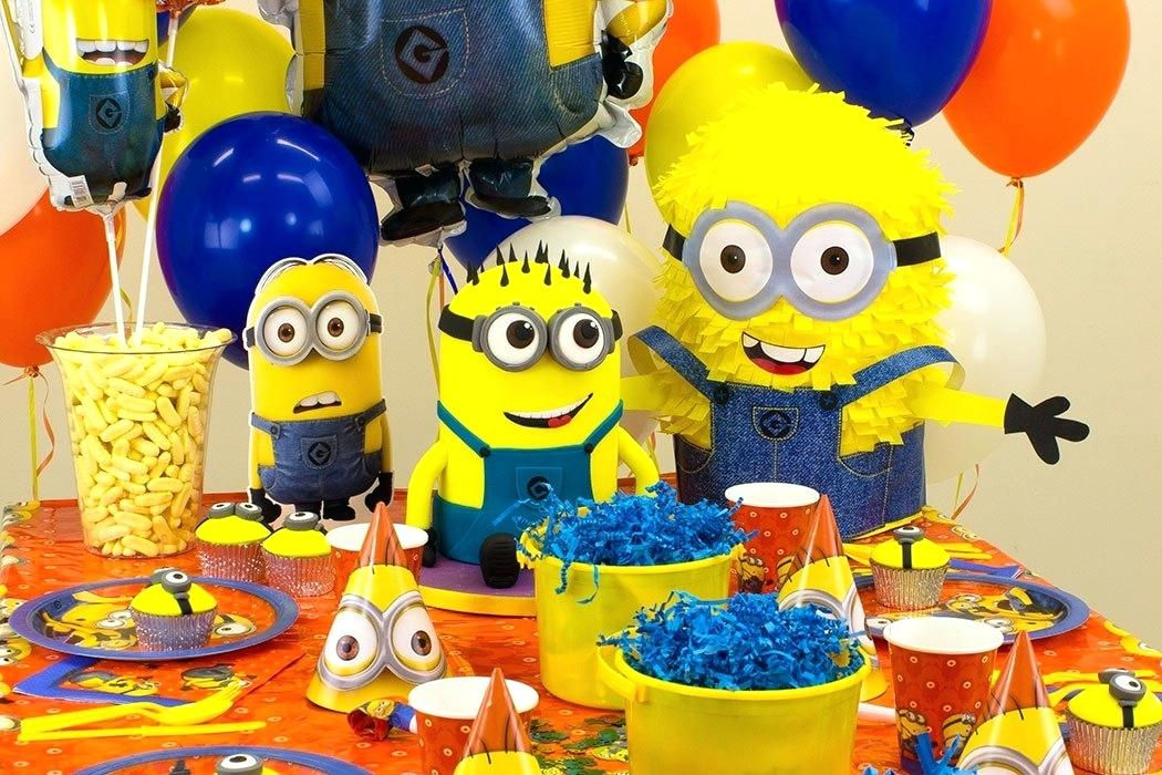 Kiddy minions smiling kids birthday decoration ideas special moments capture cute celebration with minions