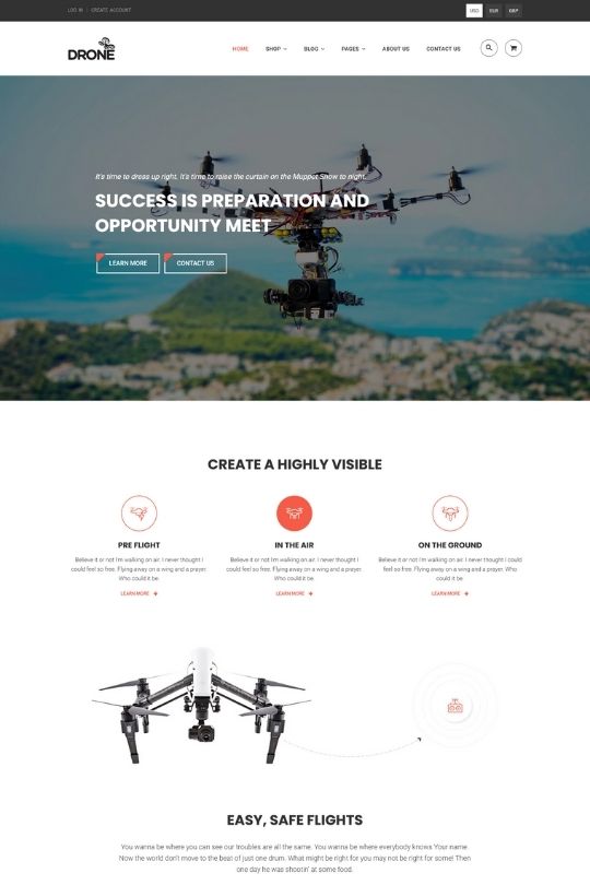 Download Drone - Single Product Shopify Theme - 15 Best Premium Shopify Themes For Single Product