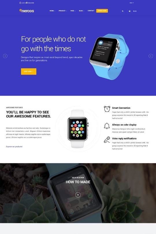 Download Enercos - Single Product eCommerce Shopify Theme - 15 Best Premium Shopify Themes For Single Product