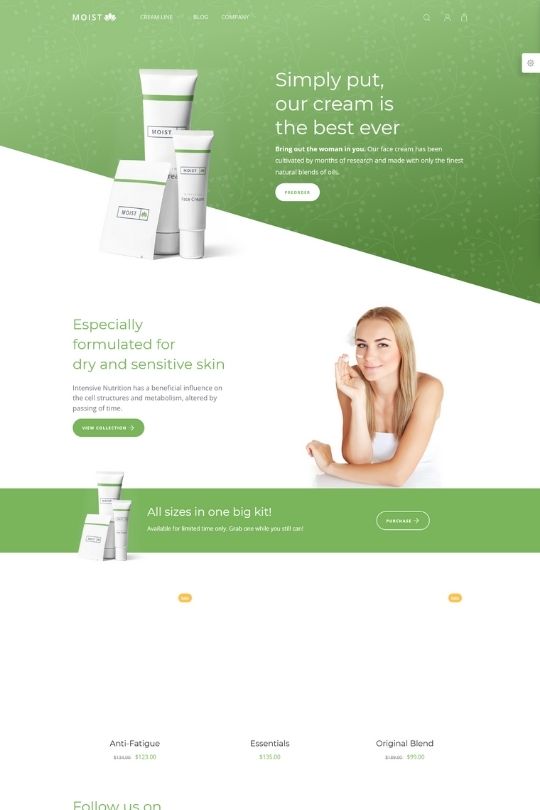 Download Moist - Single Product Responsive Shopify Theme - 15 Best Premium Shopify Themes For Single Product