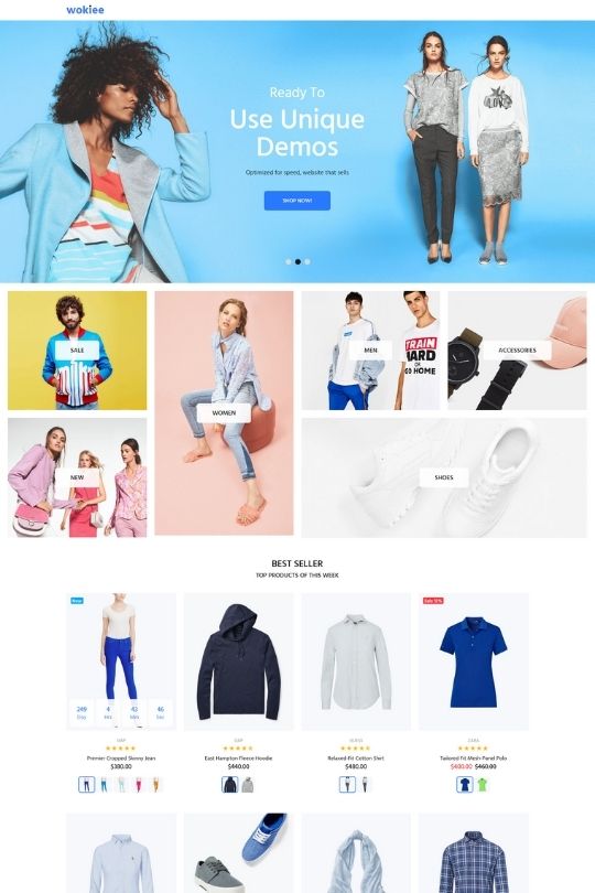 Download Wokiee - Multipurpose Shopify Theme - Top 10 Themeforest Shopify Themes Of The Month