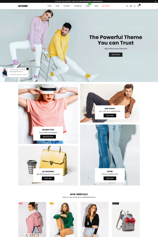 Download Avone - Multipurpose Shopify Theme - Best Shopify Themes For Clothing Online Store