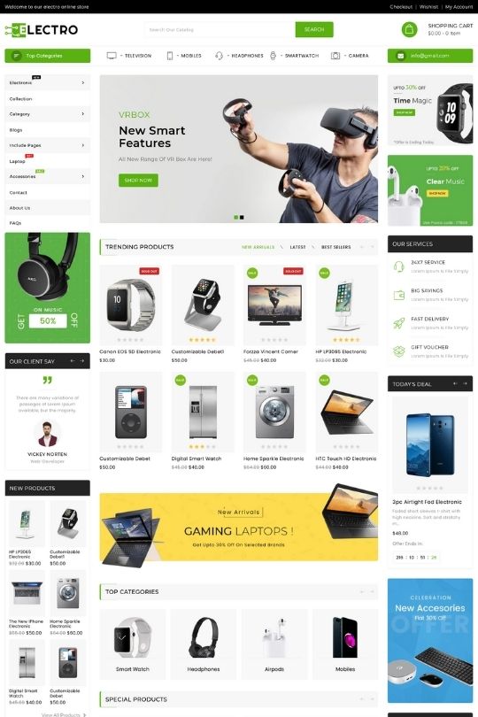 Download Electro Electronics Shopify Theme - Best Shopify Themes For Dropshipping Store