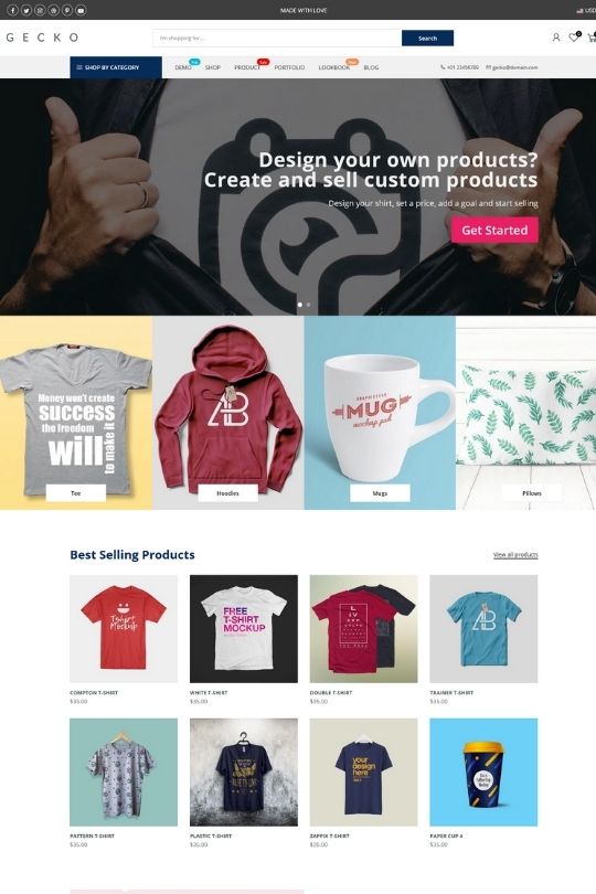 Download Gecko 5.0 - Responsive Shopify Theme - RTL support - Best Shopify Themes For Dropshipping Store