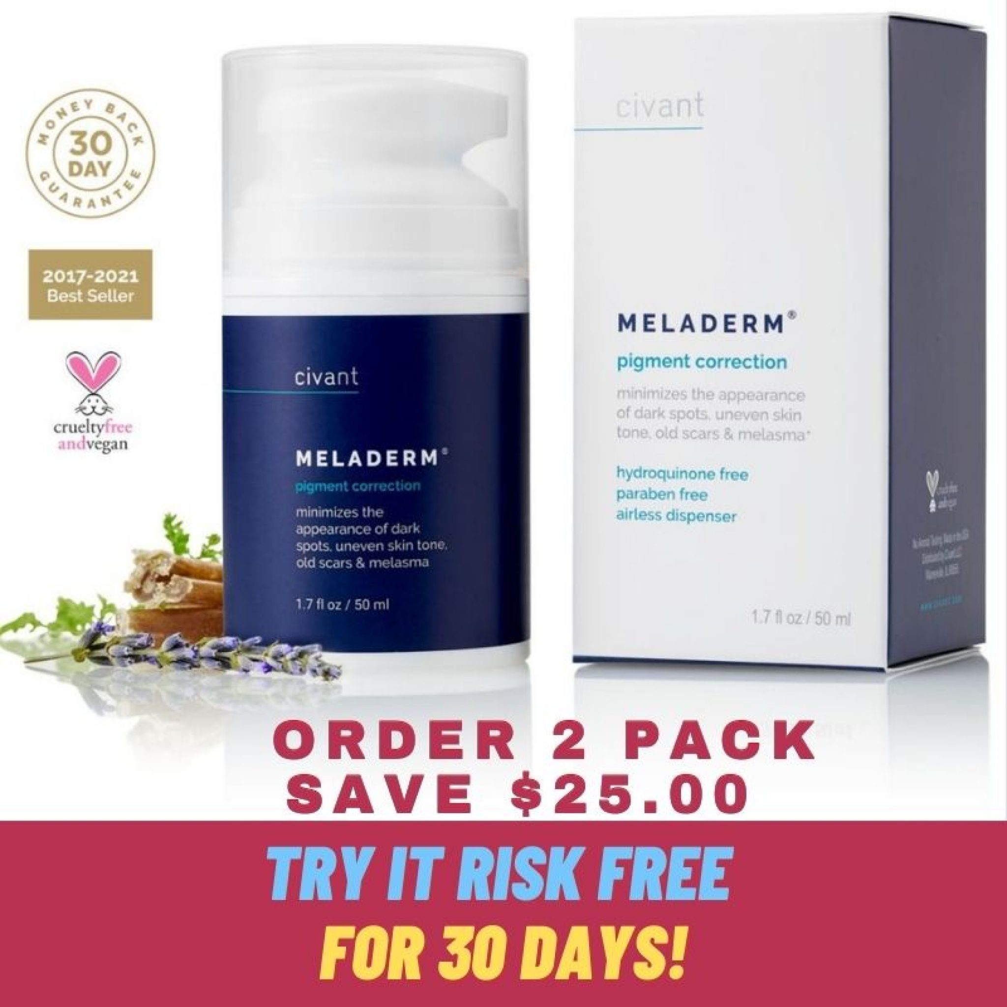 Civant Meladerm Expert and Real User Reviews 2021 Coupons and Deal