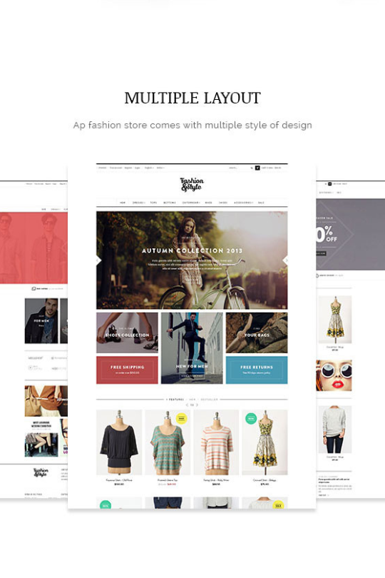 Download AP Fashion Store - Responsive Shopify Template - Best Shopify Theme For Clothing Store
