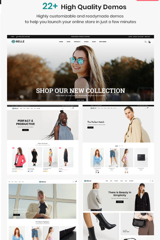 Download Belle - Clothing and Fashion Shopify Theme OS 2.0 - Best Shopify Theme For Clothing Store