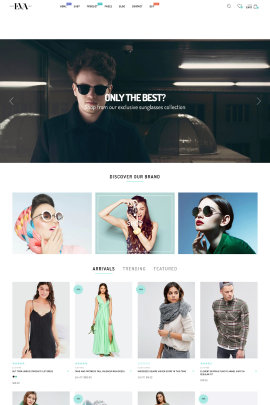 Download Eva - Responsive eCommerce Shopify Sections Theme - Best Shopify Theme For Clothing Store