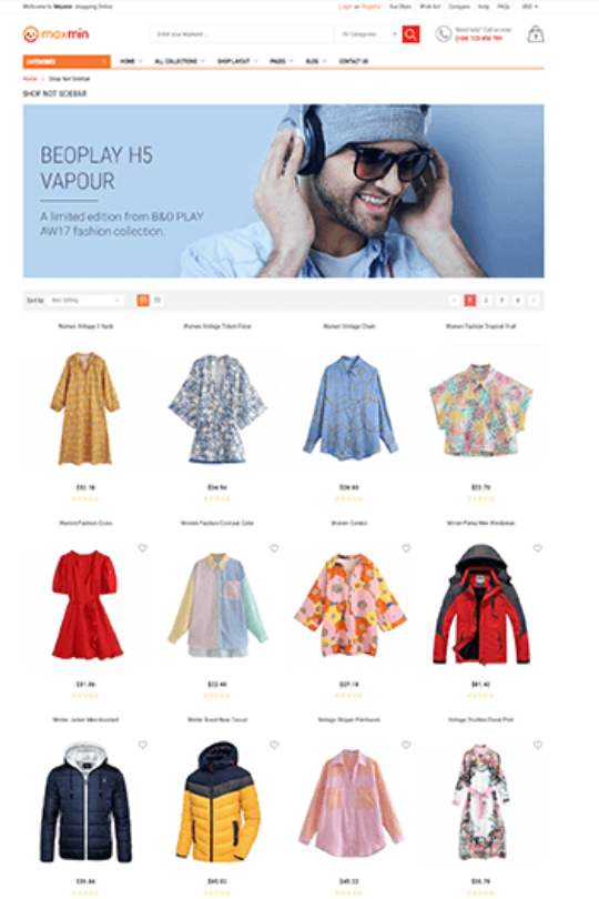 Download MAXMIN - Dropshipping AliExpress Clone Shopify OS 2.0 Theme - Best Shopify Theme For Clothing Store