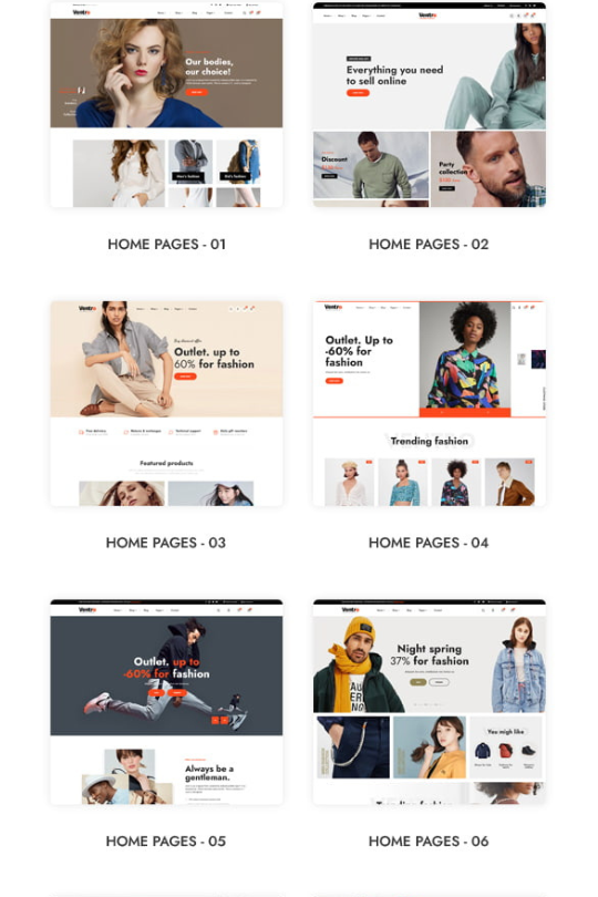 Download Ventro - Multipurpose Fashion Ecommerce Shopify Theme - Top Shopify Theme For Clothing Store