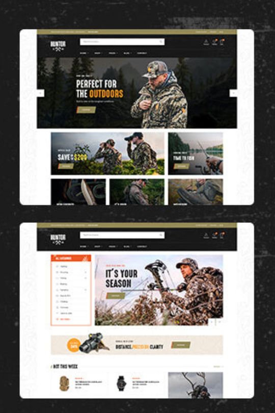 Download Ap Huntor - Hunting Outdoor Shopify Theme - Top 10 Shopify Themes for Your Outdoors Store