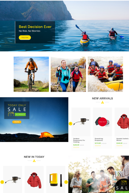 Download Logan Adventures Travel Store Shopify Theme - Top 10 Shopify Themes for Your Outdoors Store