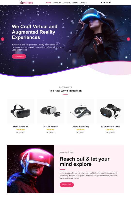 Download Virtux - One Product Store Shopify Theme - Best Shopify Themes for One Page Shopify store