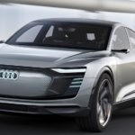 2020 Audi E-Tron concept front end view exterior