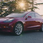 Tesla Model 3 exterior red color - upcoming electric cars 2018-2019